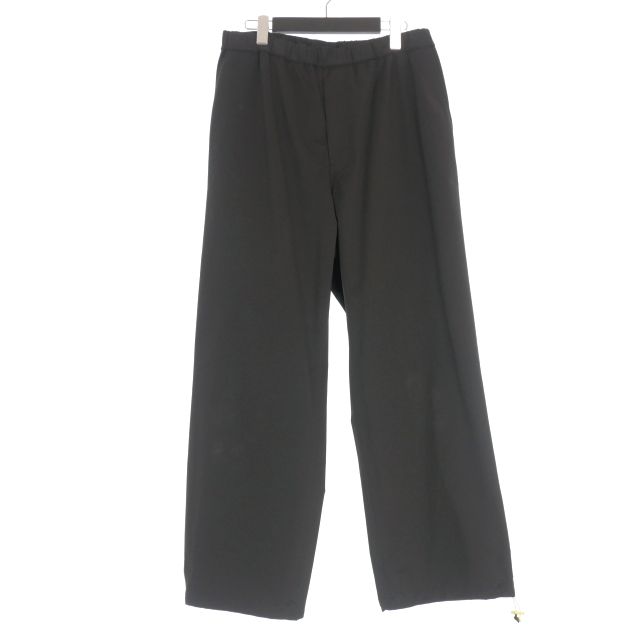 グラフペーパー Graphpaper 23SS High Gauze Jersey Track Pants ハイゲージジャージ トラックパンツ 2 ブラック 黒 GM231-40161