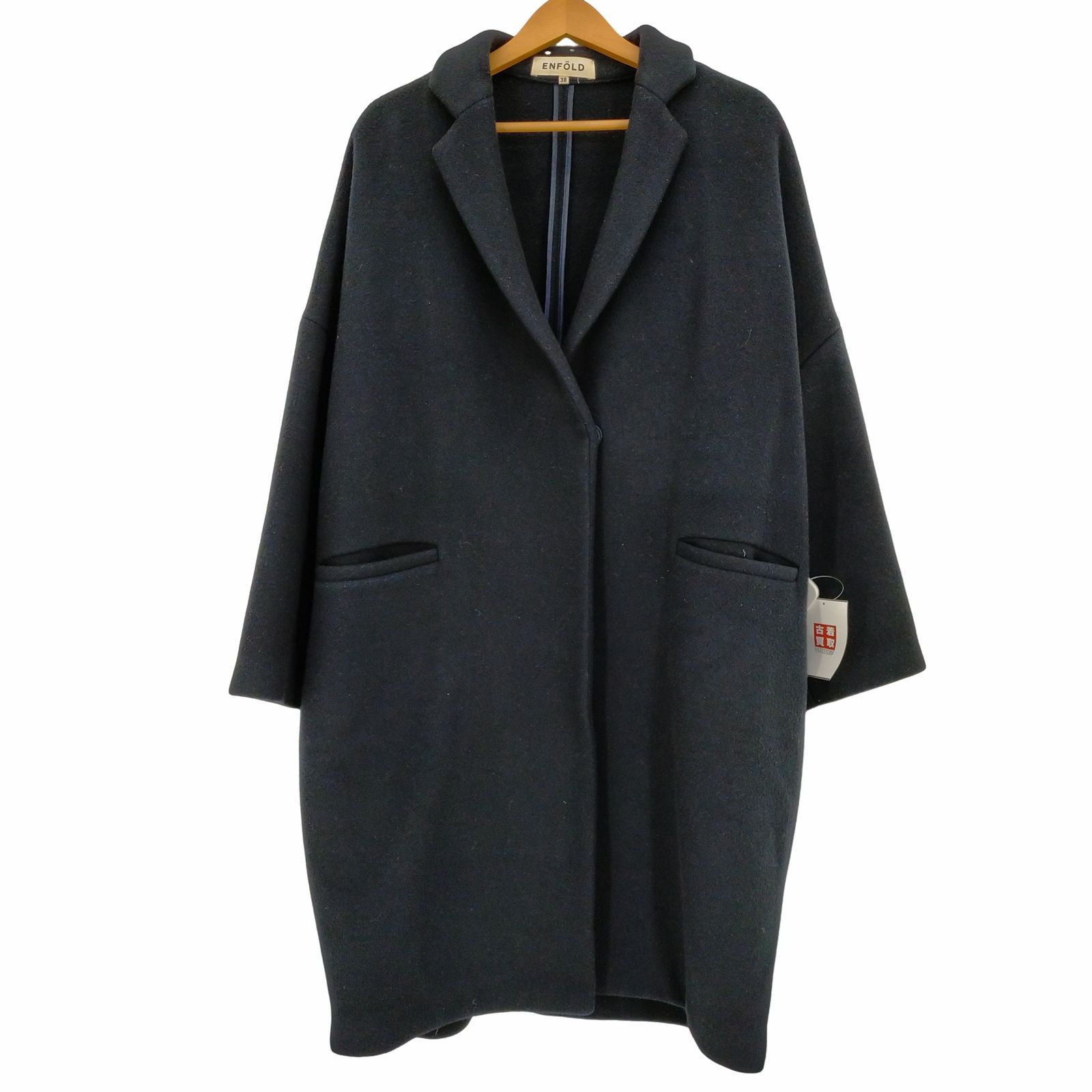 エンフォルド ENFOLD コクーンコート レディース JPN：38 |mercari