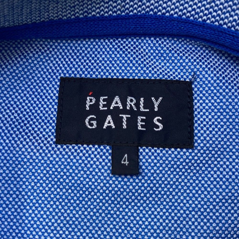 美品！パーリーゲイツ PEARLYGATES ゴルフシャツ　サイズ4 9786-1047-