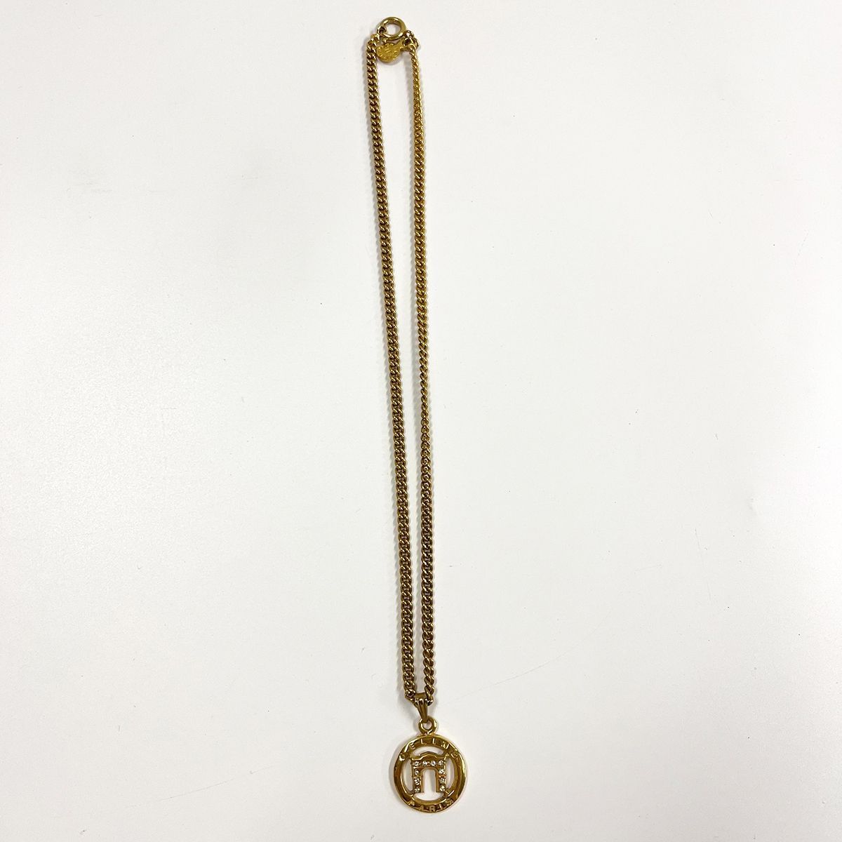 2点セットCELINE セリーヌ 凱旋門 ネックレスイヤリングゴールド