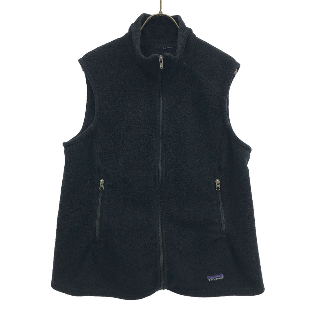 patagonia パタゴニア フリース ベスト ブラック アウトドア メンズ 