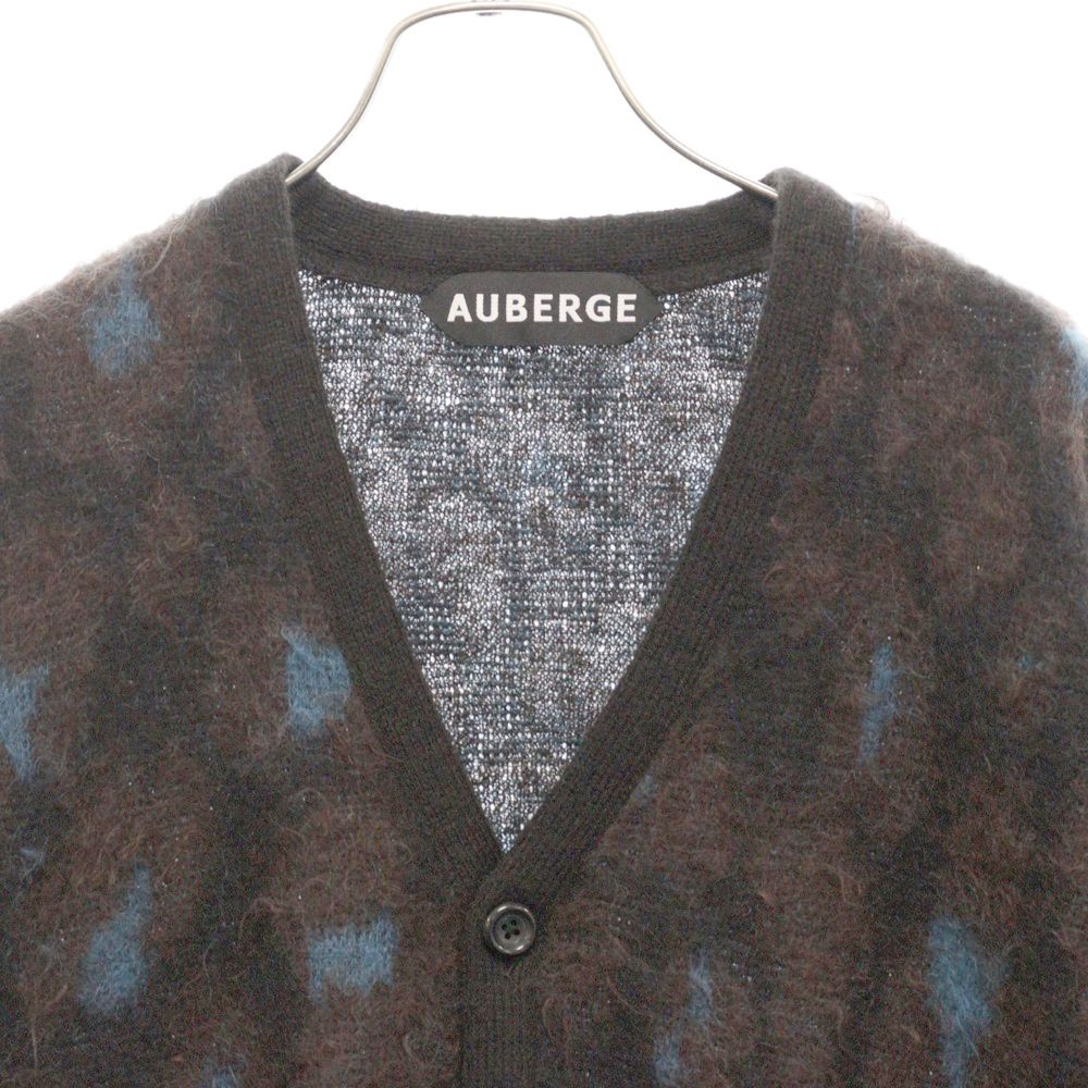 AUBERGE KURT doo-bop 別注 モヘアカーディガン Vol.4627【AUBERGE：KURT – Grange Moss】｜AUBERGE・Needles