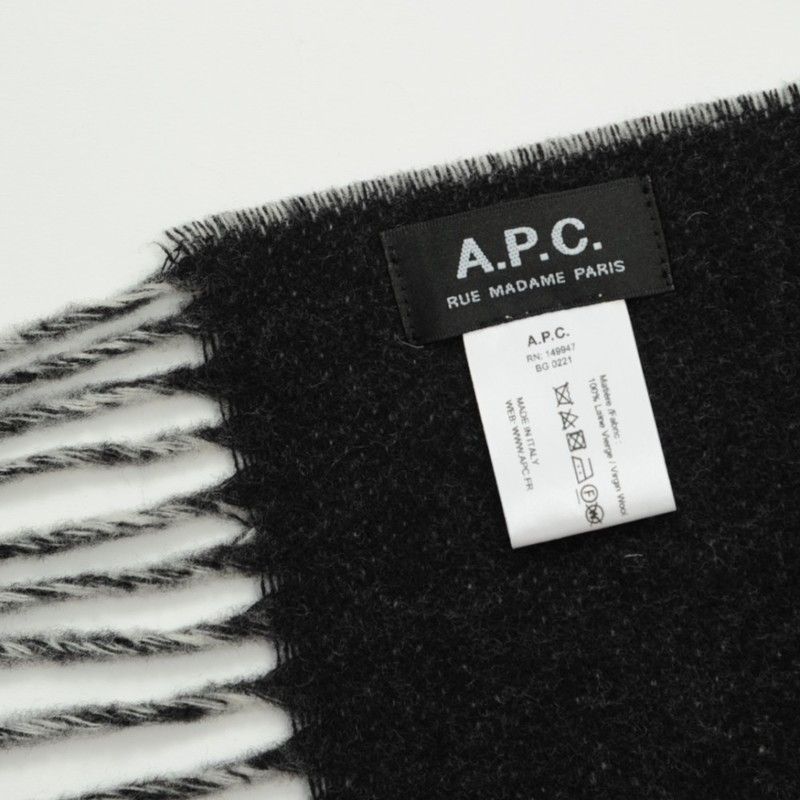 当日発送可】A.P.C ウールマフラーANGELE SCARF WOANE M15163