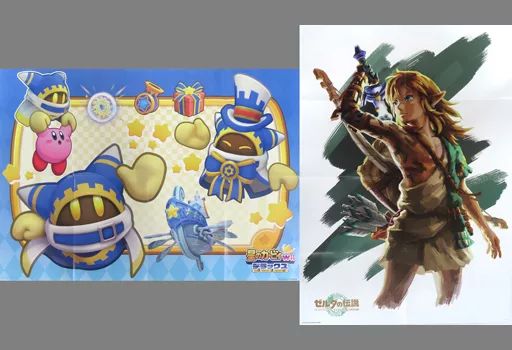星のカービィ　B2　ポスター Yahoo!オークション - ポスター B2サイズ 星のカービィ