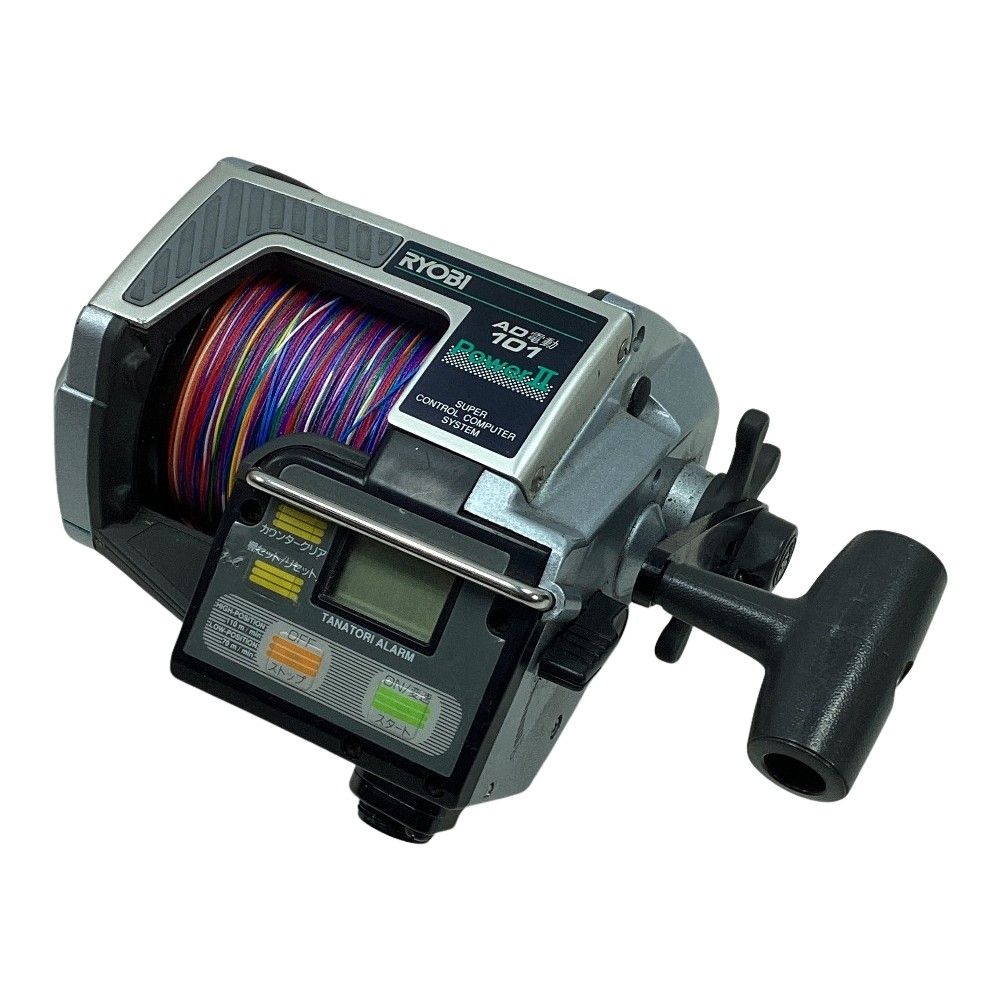ΣΣRYOBI リョービ 電動リール AD電動101 POWERⅡ - メルカリ ΣΣRYOBI リョービ 電動リール AD電動101 POWERⅡ - メルカリ
