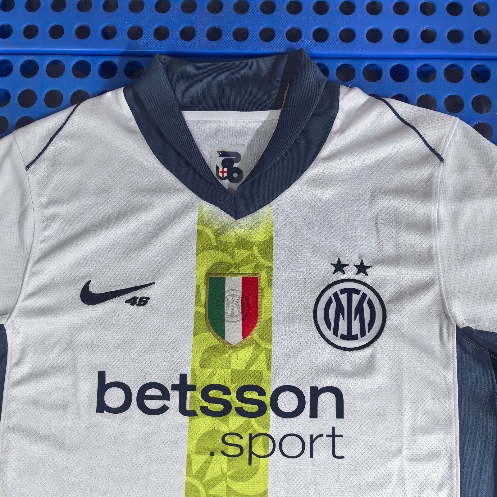 2025 インテル・ミラノ 白 連名 半袖 ユニフォーム NIKE ナイキ メンズ サッカー ライセンスシャツ インテル ミラノ