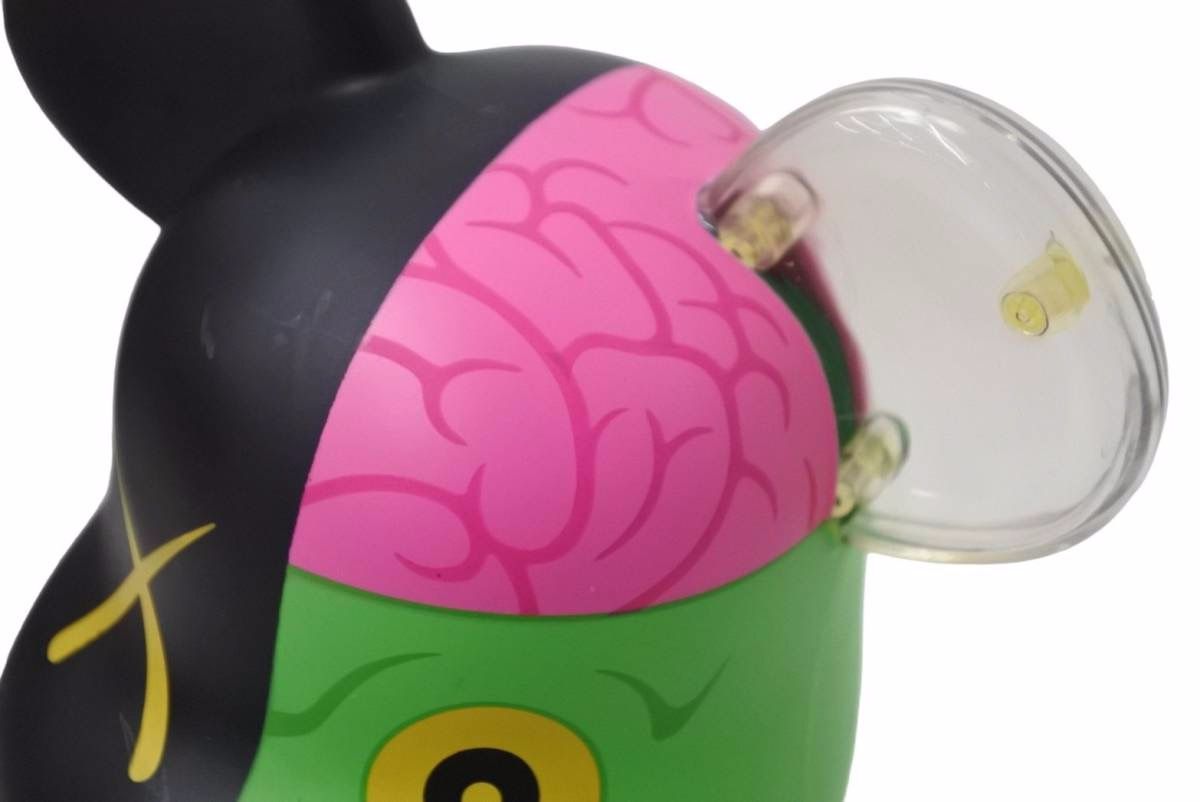 BE@RBRICK KAWS 人体模型 400% 赤/レッド 箱 COMPANION