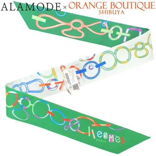 HERMES(エルメス) Do Re Boucles ドレ・バックル ツイリー スカーフ