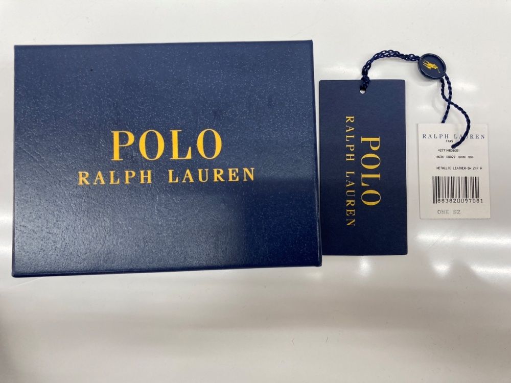 特別オファー ラルフローレン RalphLauren Small Leather Metallics POLO ポロ コレクション