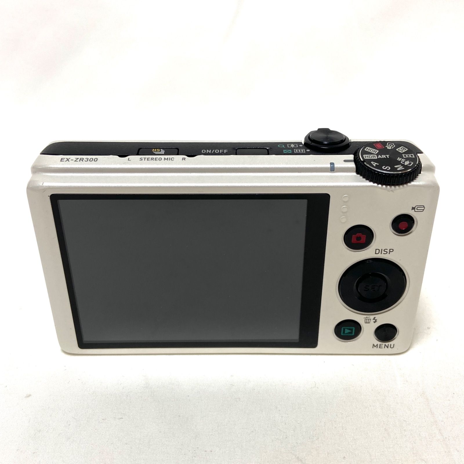 ジャンク品】CASIO EX-ZR300 コンパクトデジタルカメラ CASIO デジカメ