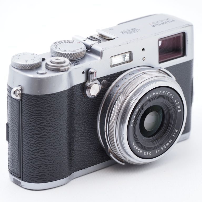 富士フイルムX100Tシルバー 一式 FUJIFILM フジフイルムX100T シルバー 難あり品 - メルカリ