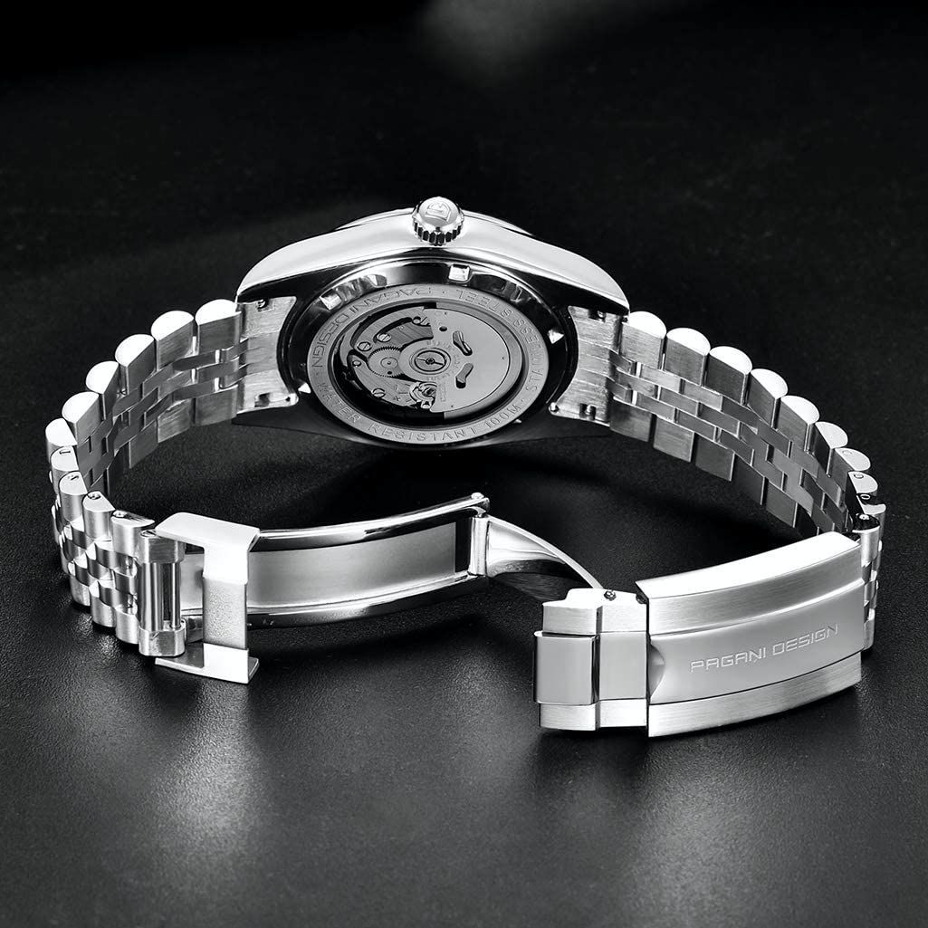 メルカリShops - 色: ブルーパガ－ニデザイン メンズ腕時計 自動巻き 日本製 ムーブメント