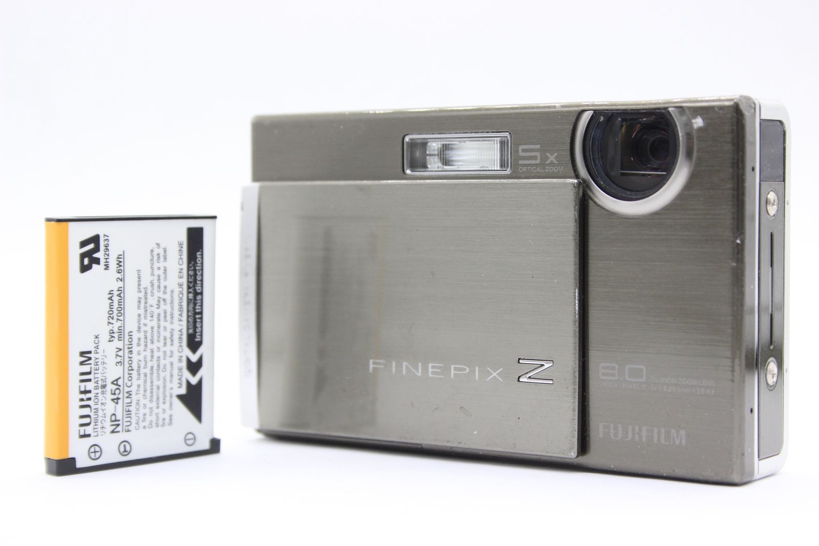 返品保証】 フジフィルム Fujifilm Finepix Z100fd 5x バッテリー付き