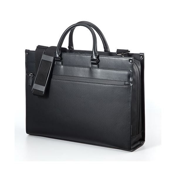 サンワダイレクト ビジネスバッグ メンズ 耐水加工 2WAYショルダー A4収納 200-BAG067WP 1個