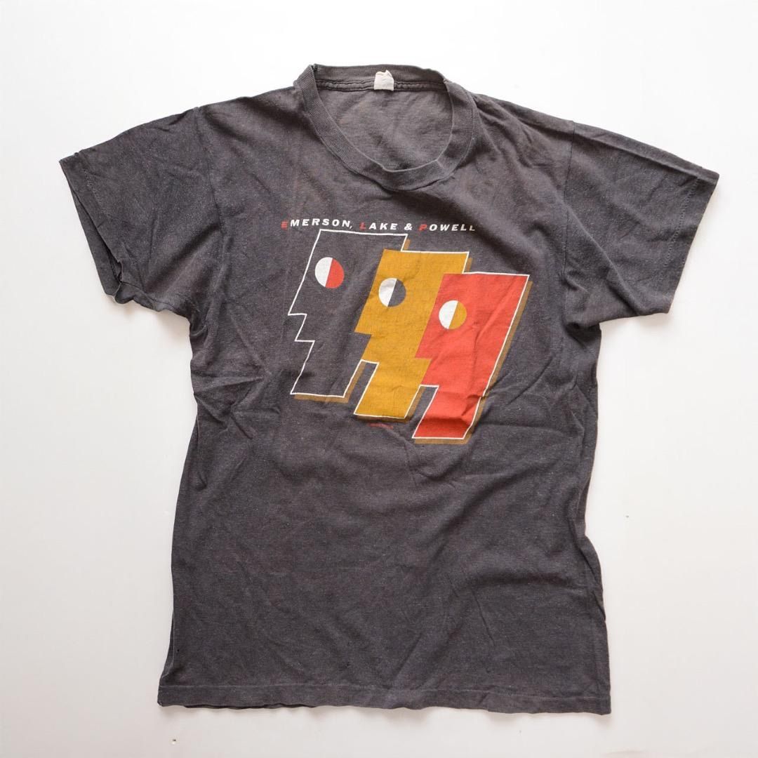 エマーソン・レイク・アンド・パウエル ELP ヴィンテージ バンドT 80