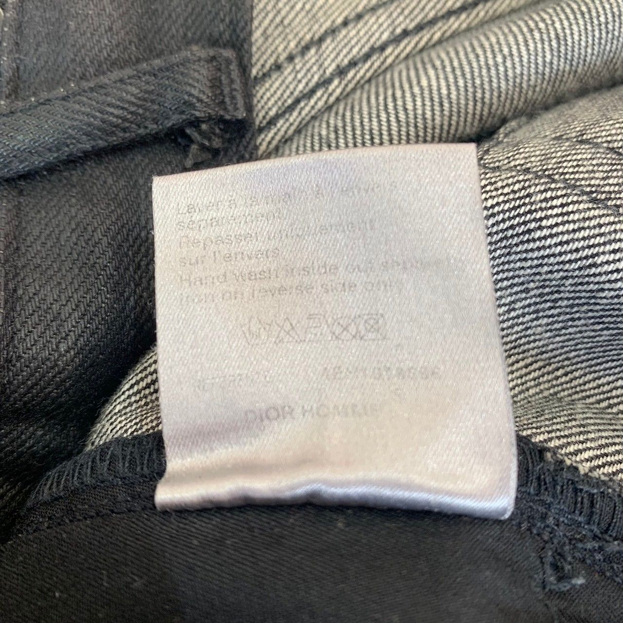 Dior Homme ディオールオム 04SS STRIP期 デストロイコーティング 