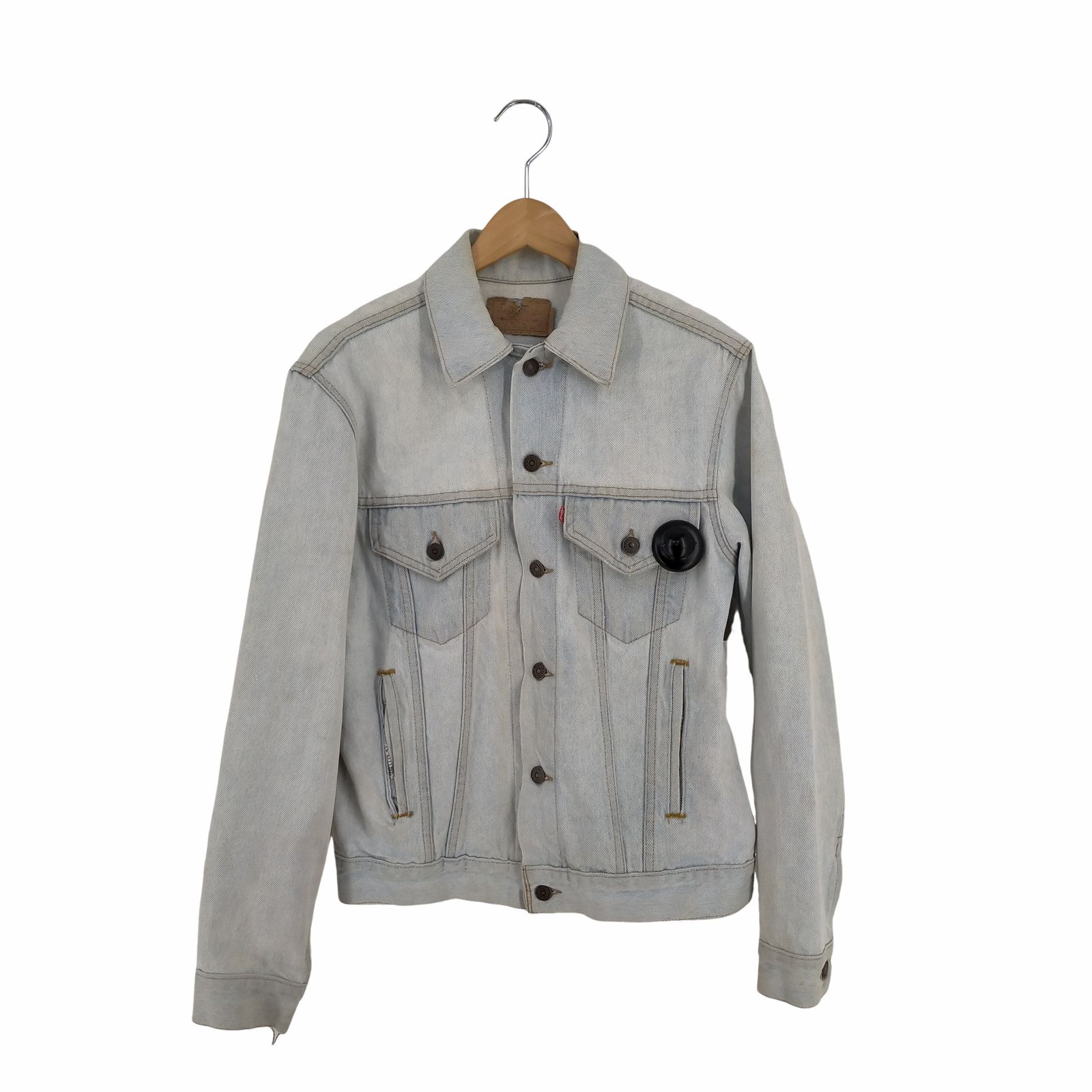 リーバイス Levis 80s USA製 ボタン裏527 4th 70506 ウォッシュド デニムトラッカージャケット メンズ 表記無 
