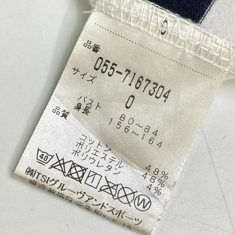 サイズ：0 PEARLY GATES パーリーゲイツ ハイネック 半袖Tシャツ