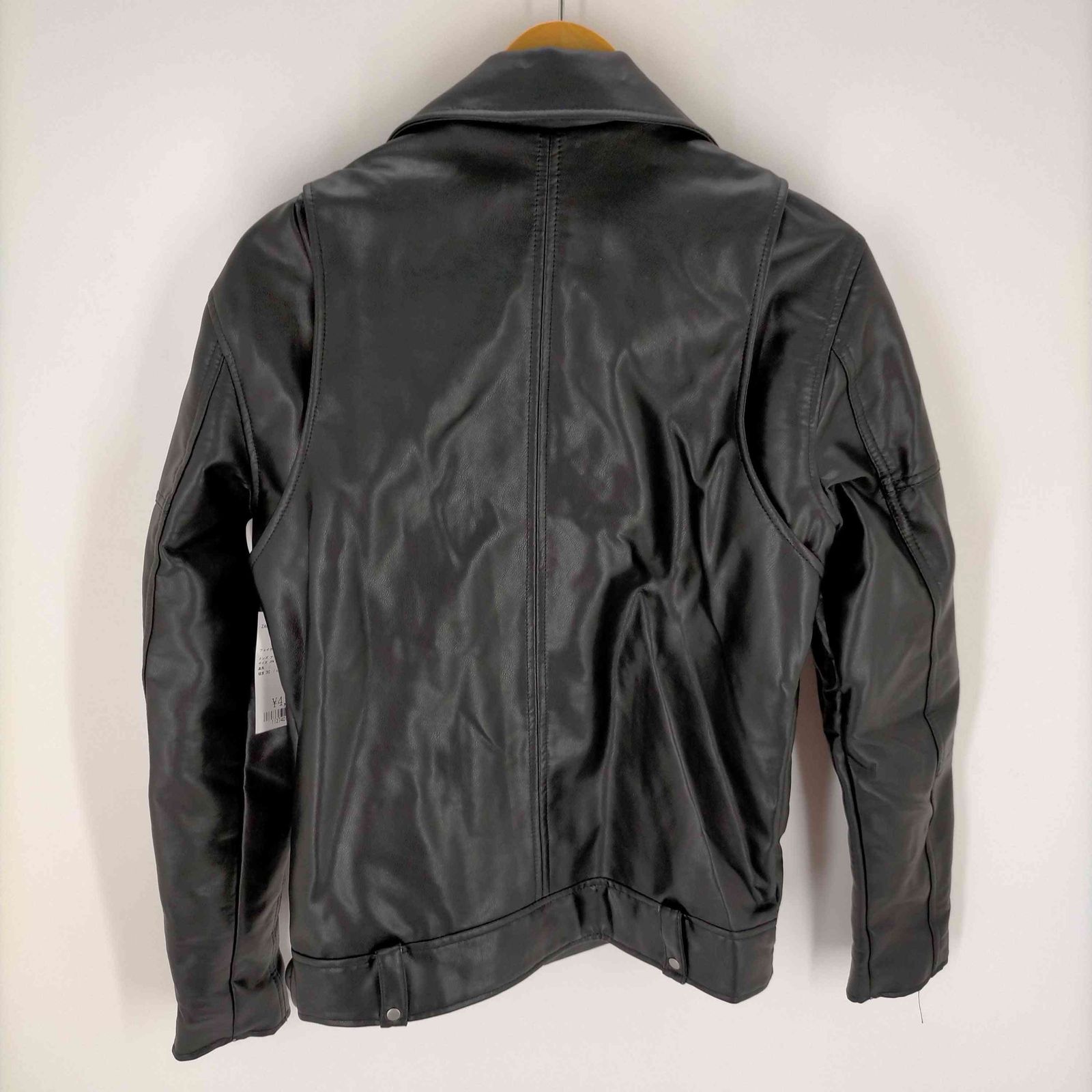 ザラ ZARA フェイクレザー ライダースジャケット メンズ JPN：S メルカリShops