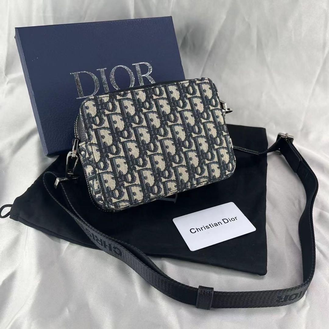 DIORクリスチャンディオール オブリーク ショルダーバッグ トロッター  