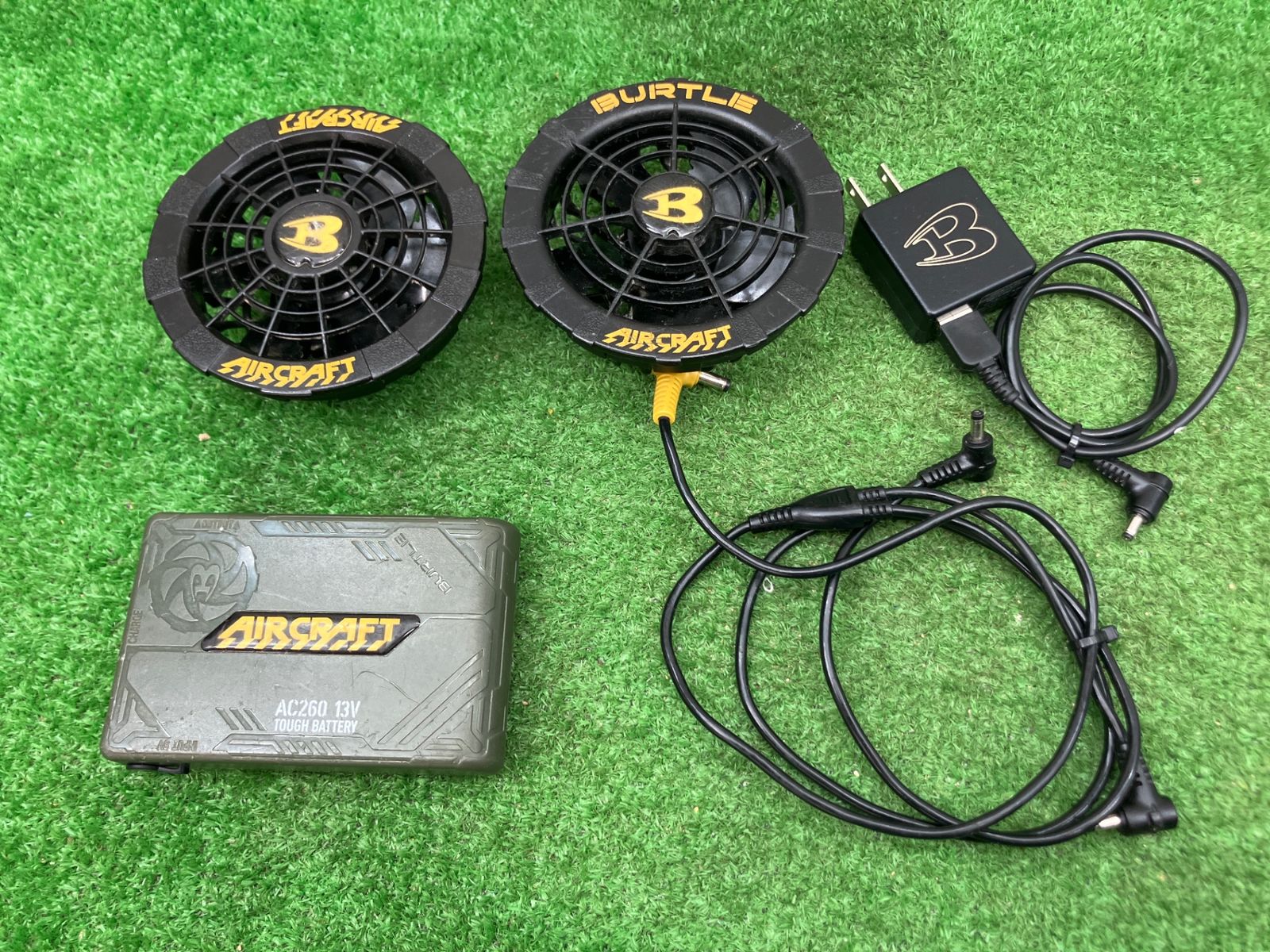 中古動作品】バートルBURTLE♪空調服 エアークラフト ファン