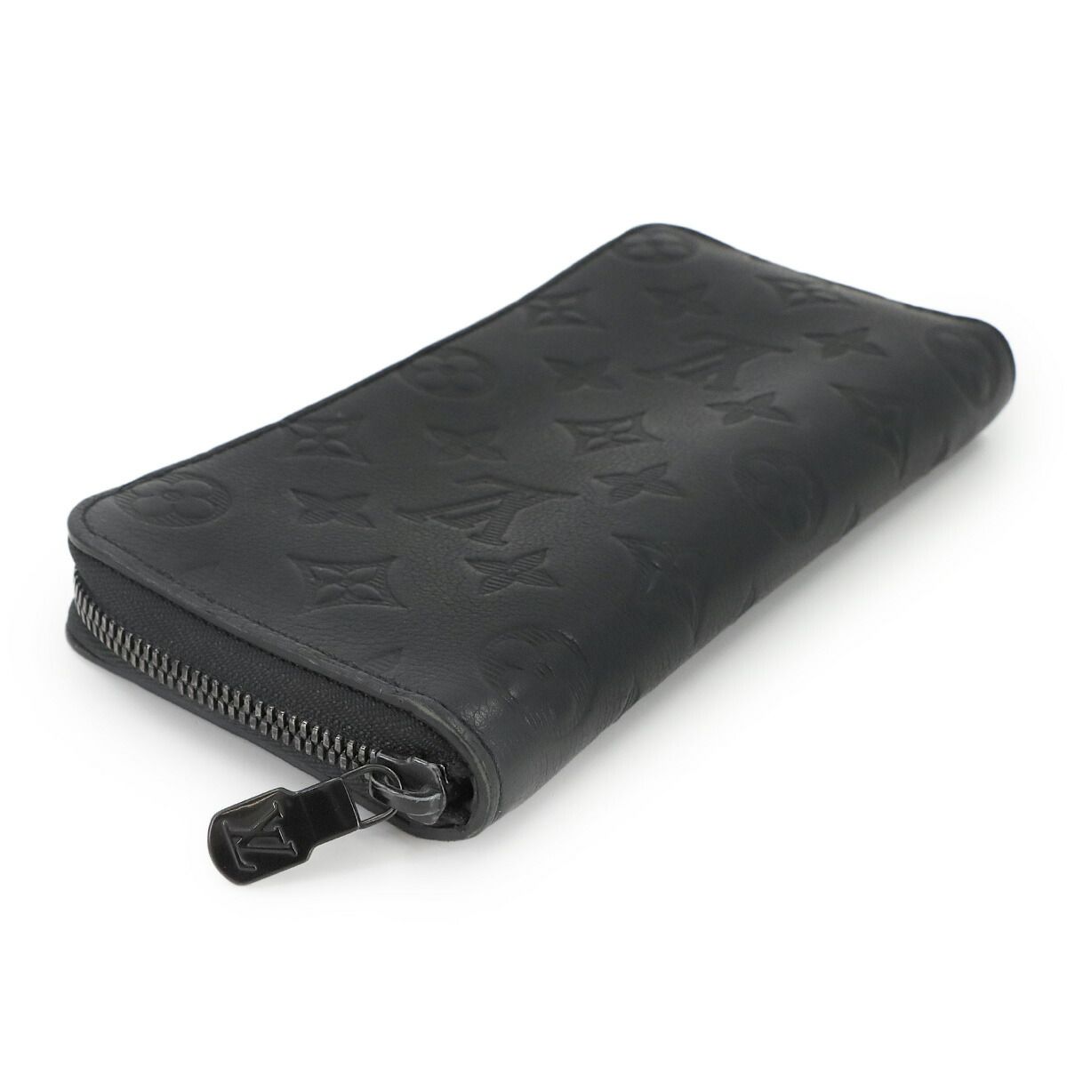 ルイ ヴィトン LOUIS VUITTON モノグラム シャドウ ジッピーウォレット 