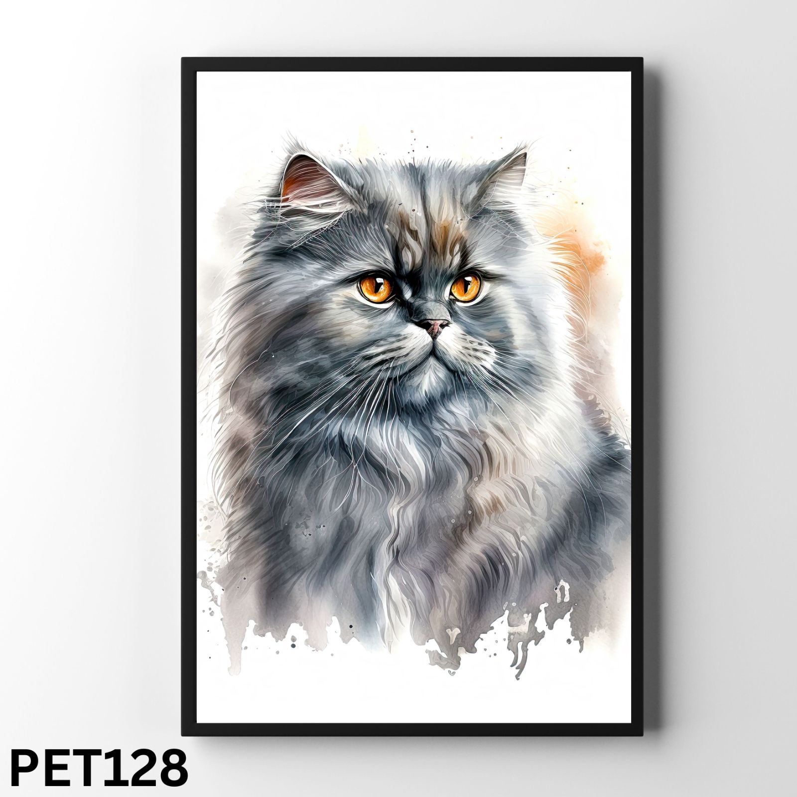 切り絵の一閑張り「ペルシャ猫」 切り絵の一閑張り「ペルシャ猫」