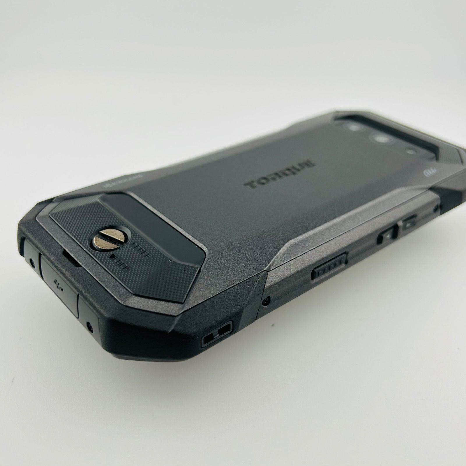 バッテリー良好 TORQUE 5G 128GB ブラック SIMフリー(simロック解除済 
