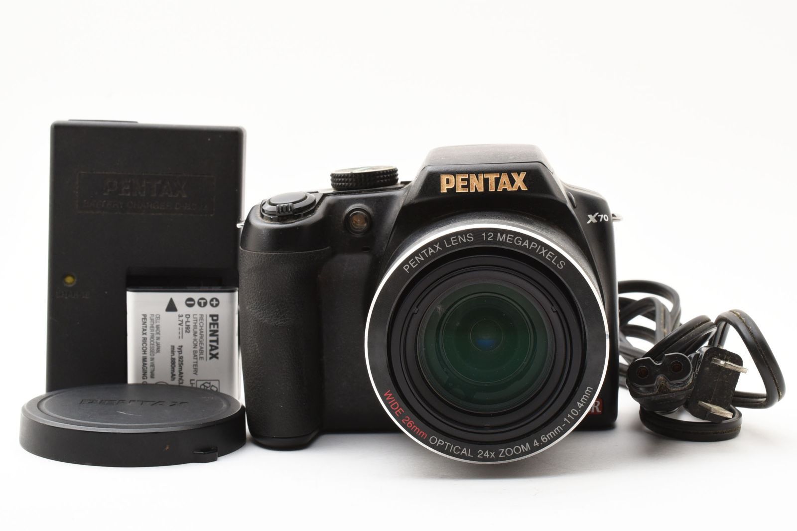極上美品】Pentax X70 コンパクトデジタルカメラ 高倍率ズーム