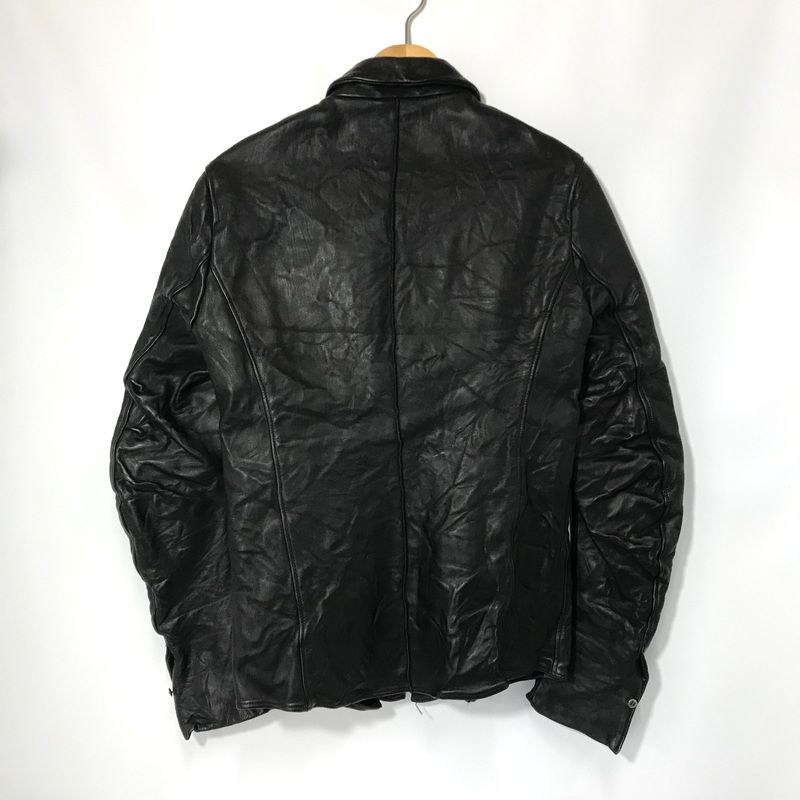 ACANTHUS レザーシャツジャケット 馬革 ホースレザー 古着 トップス
