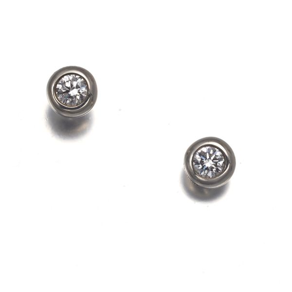 ティファニー ピアス ダイヤ ダイヤモンド 0.05ct/0.05ct