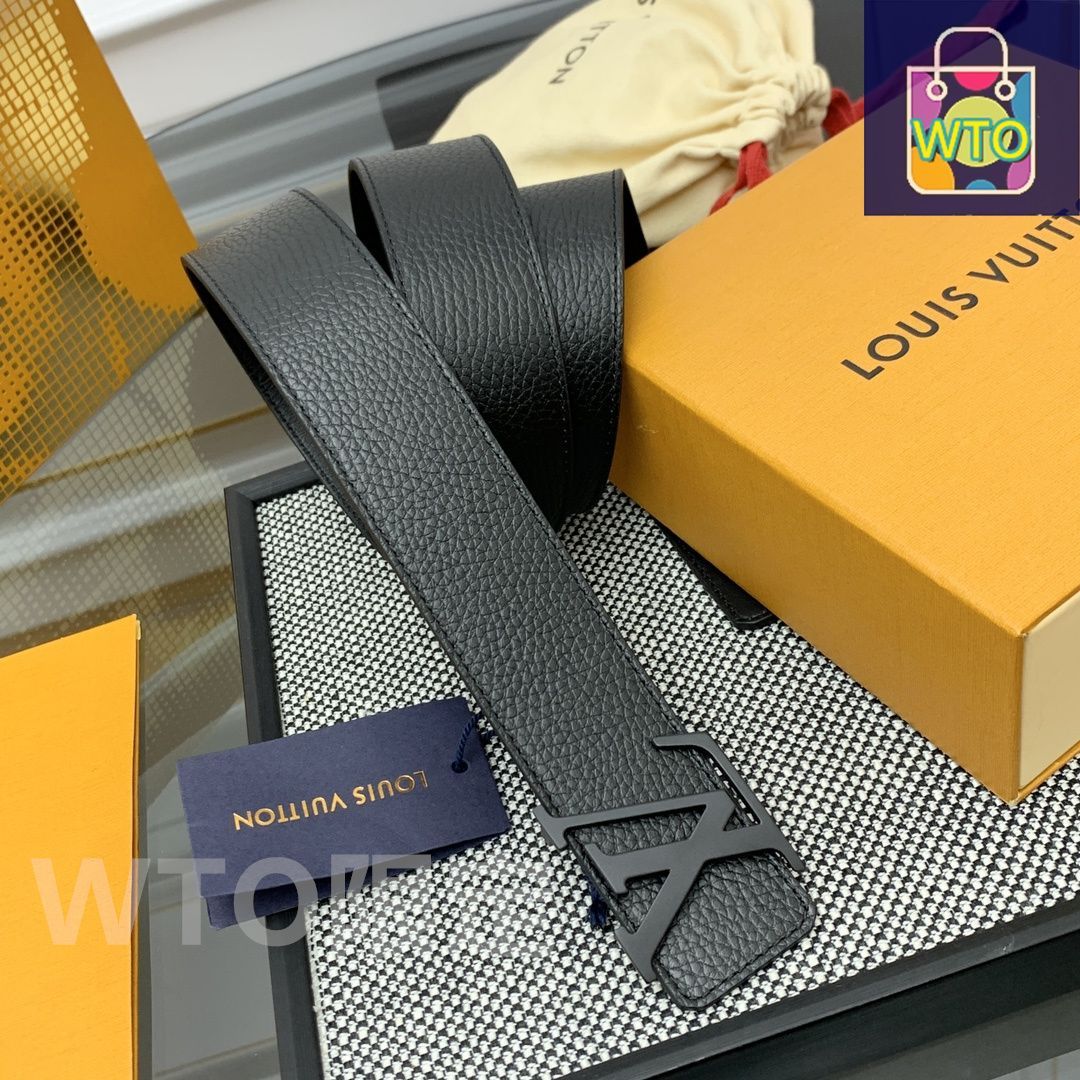 今日特価】Louis Vuitton ルイヴィトン レザーベルト-1 - メルカリ