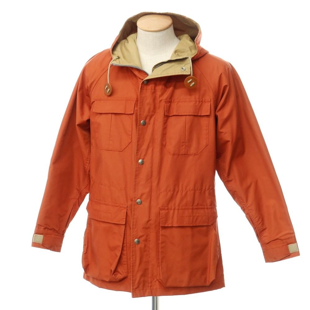 【中古】シェラデザイン シエラデザイン SIERRA DESIGNS コットンナイロン マウンテンパーカー ダークオレンジ【サイズS】【メンズ】