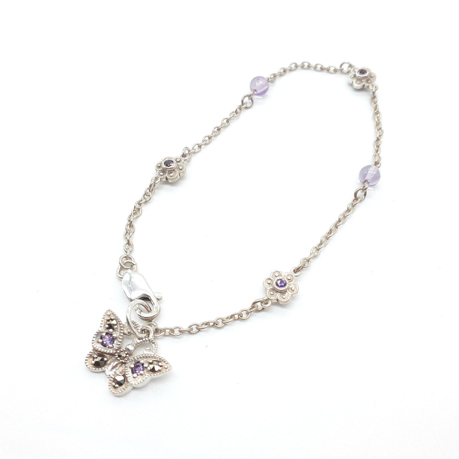 ANNA SUI ブレスレット 925 アナスイ ANNA SUI 925刻印 ターコイズ コンビ シルバー