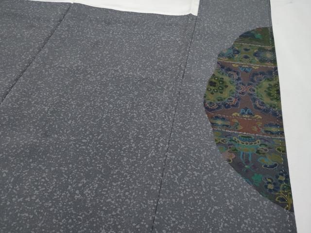 平和屋本店□極上 前田仁仙 仁仙更紗 訪問着 動物花文 逸品 CYAA2169s5