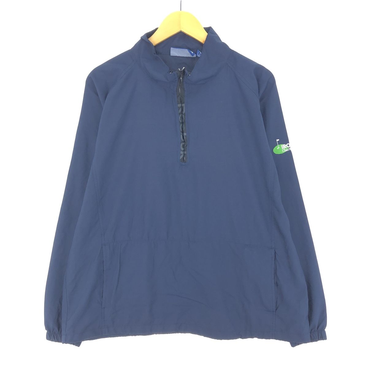 古着 リーボック Reebok ハーフジップ ウォームアッププルオーバー メンズL/eaa444209