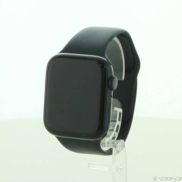 〔 品〕 Apple Watch SE 第2世代 GPS 44mm ミッドナイトアルミニウムケース ミッドナイトスポーツバンド 198