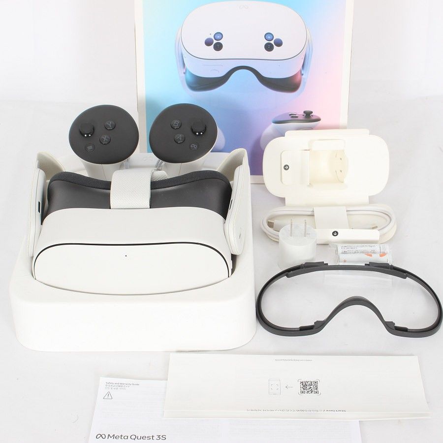 美品】Meta Quest 3S 128GB VR ヘッドマウントディスプレイ