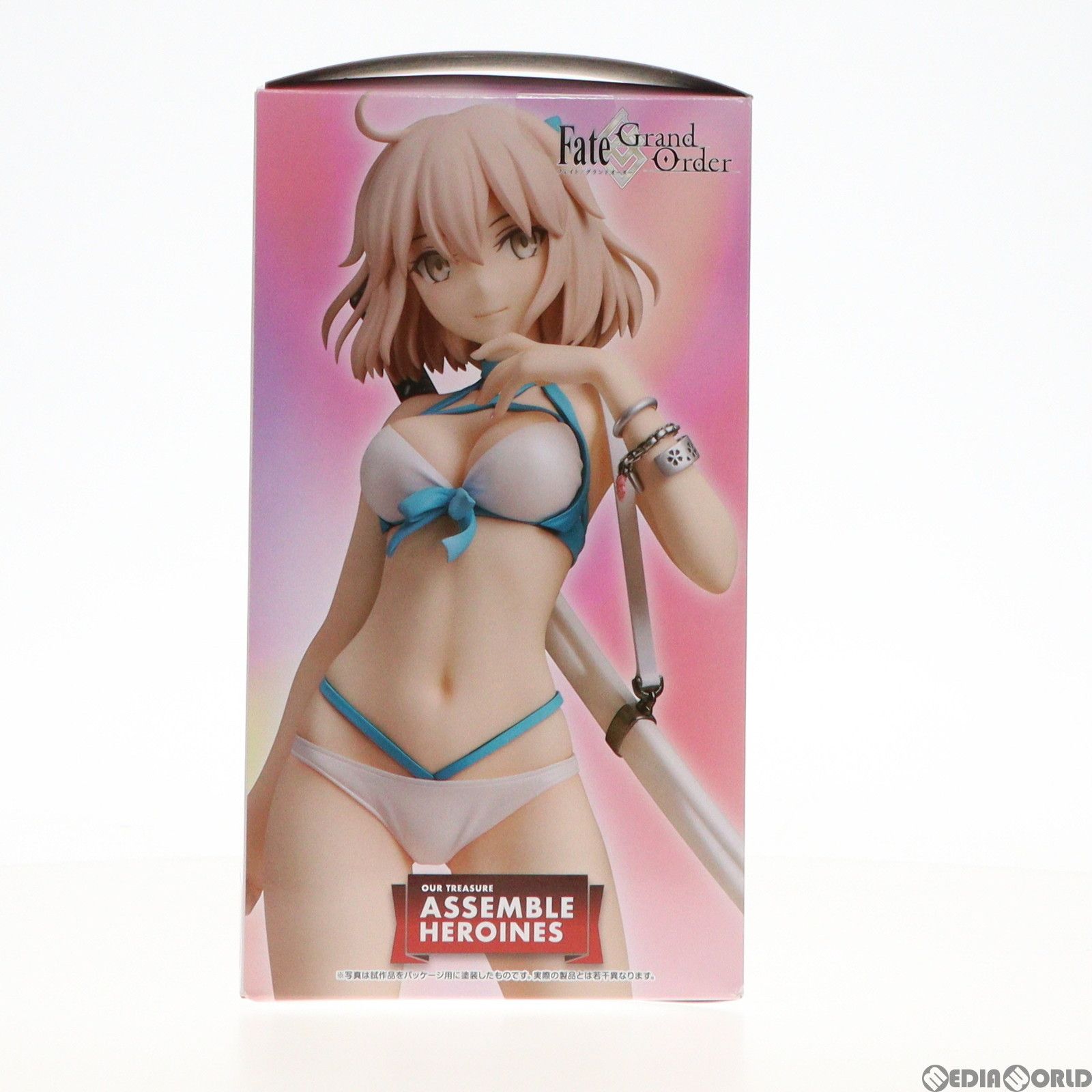TREASURE - アッセンブル・ヒロインズ アサシン/沖田総司【Summer Queens】(おきたそうじ) Fate/Grand Order(フェイト/グランドオーダー) 1/8 半完成品 組み立てフィギュアキット アワートレジャー アッセンブル・ヒロインズ Fate/Grand Order アサシン/沖田総司