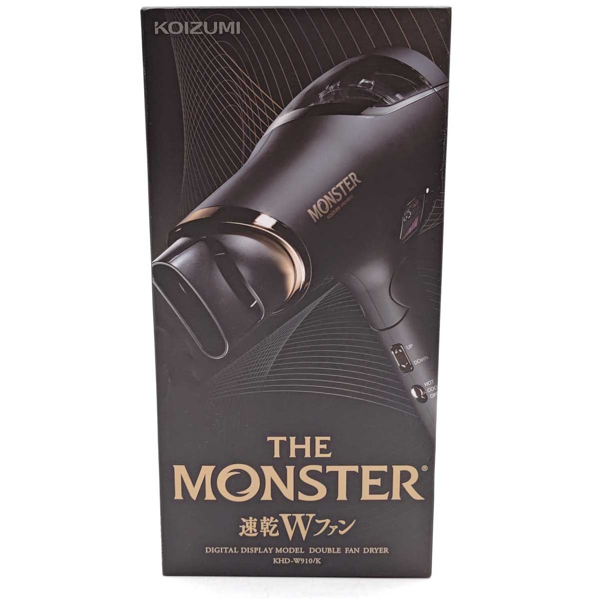 MONSTER ヘアドライヤー (ブラック) Premium MONSTER ヘアドライヤー