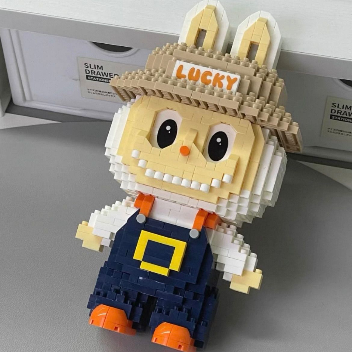 ラブブ　レゴブロック　Labubu ZIMOMO ラブブ LABUBU レゴ ブロック 互換 おもちゃ - メルカリ