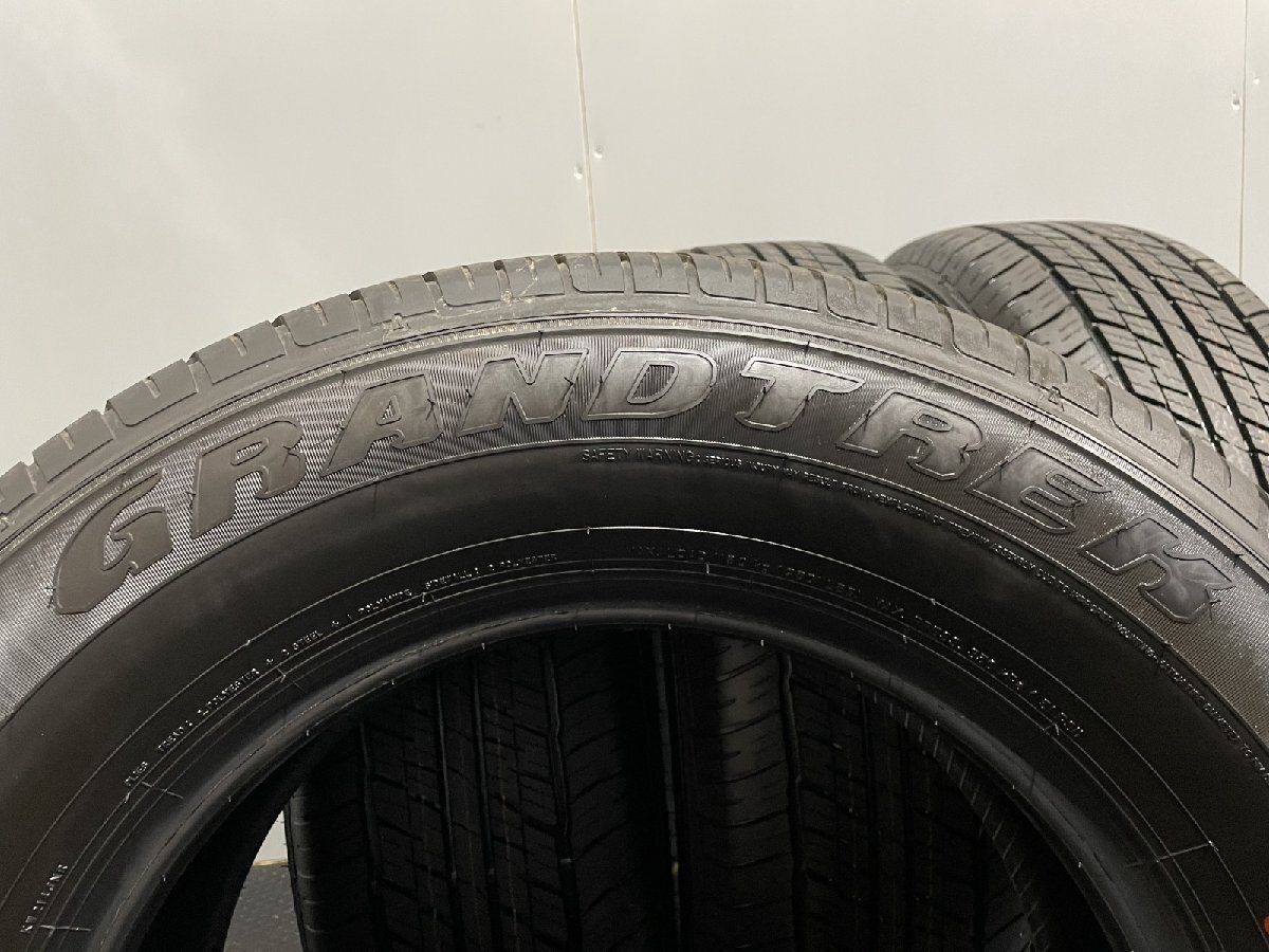 新車外し 23年製 DUNLOP GRANDTREK AT23 265/65R18 18インチ 夏タイヤ 4本 ランクル300外し　(MTN333)クレジットカード QRコード決済可能 新車外し 23年製 DUNLOP GRANDTREK AT23 265/65R18 18インチ 夏タイヤ