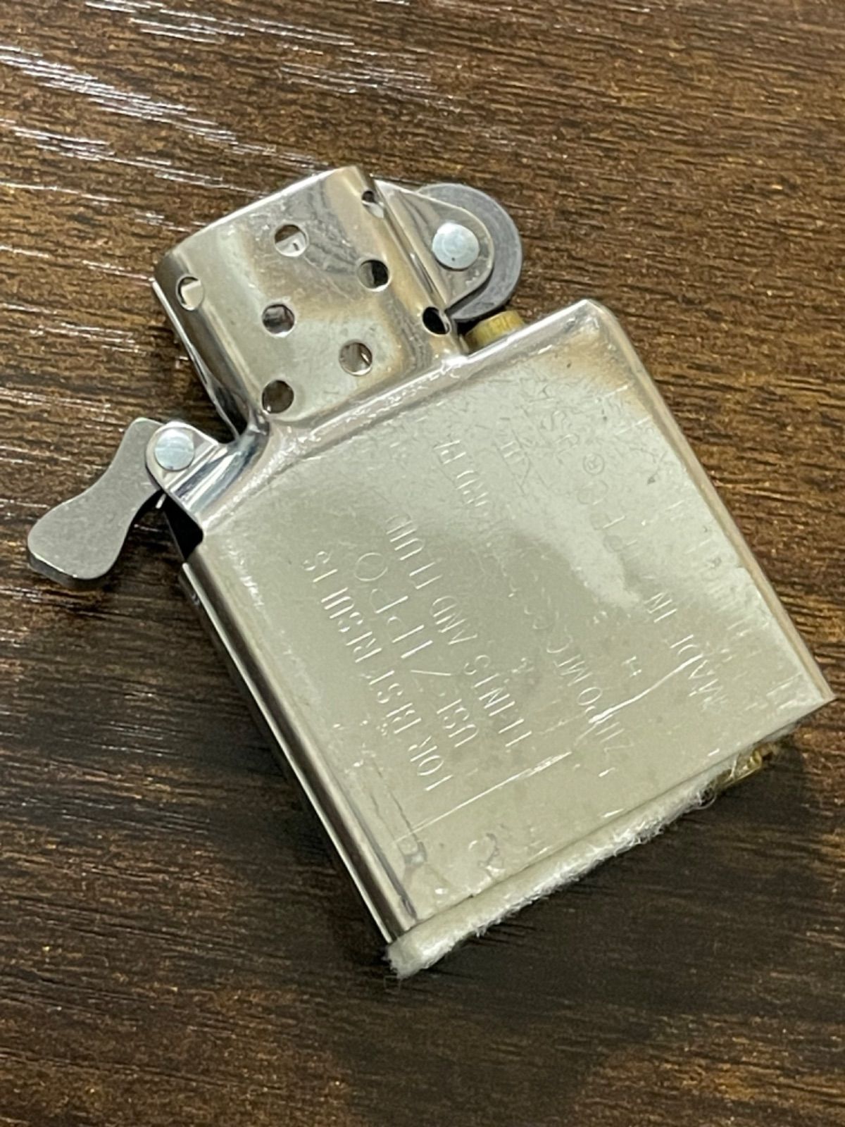 【史上最も激安】 zippo ジッポー 1997年製 年代物 ファイヤ 3連 立体メタル その他