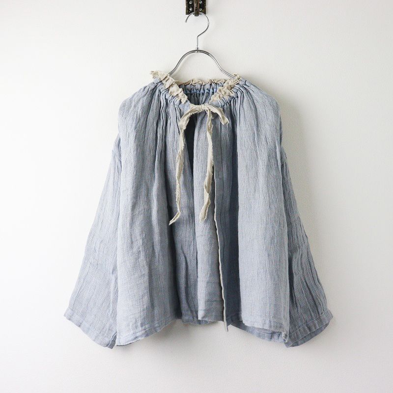 ネストローブ nest Robe リネンパナマボレロブラウス Linen Panama
