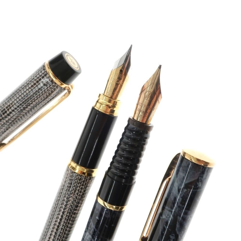 ウォーターマン 購入 WATERMAN 4本セット 万年筆 ワインレッドx