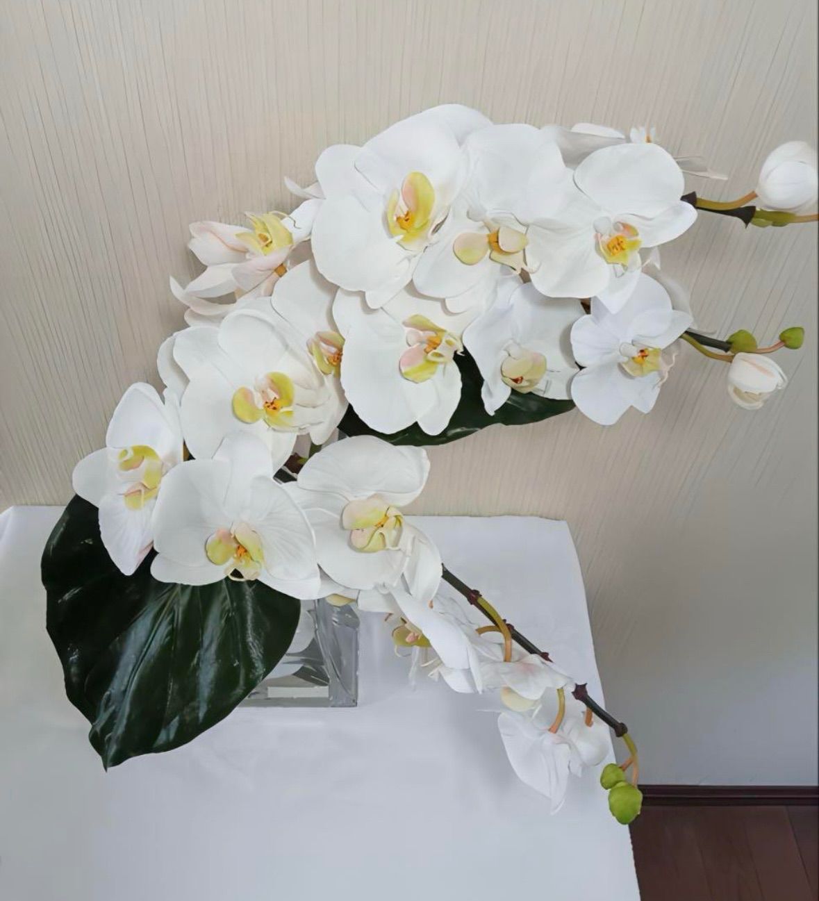 光触媒 人工観葉植物 フェイクグリーン エミリオロバ 胡蝶蘭 ファレノプシス4L WWW_GEBZETESISAT_COM_TR