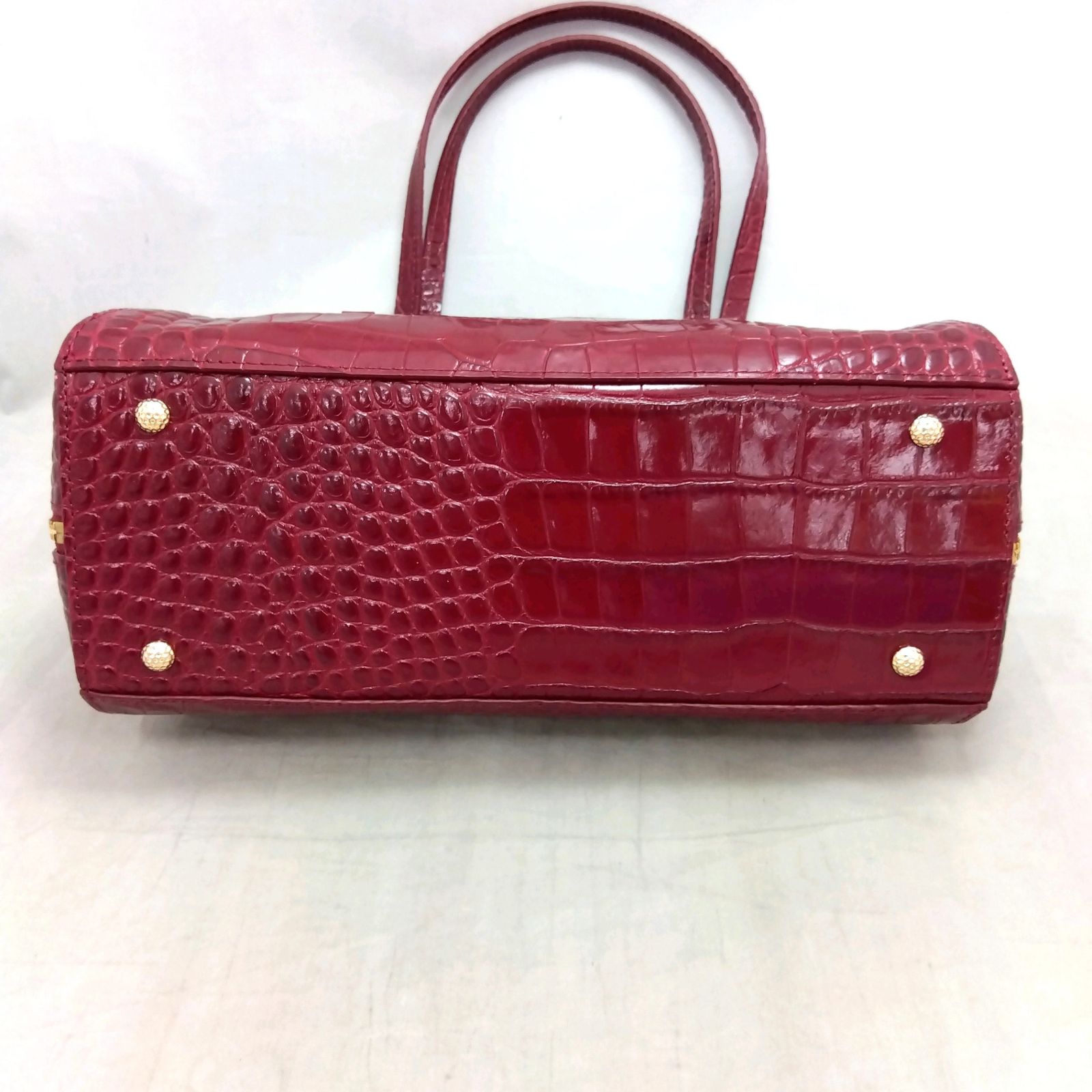 ファルチNY　クロコダイルハンドバッグ 新品同様美品】ファルチニューヨーク Falchi New York 2WAY