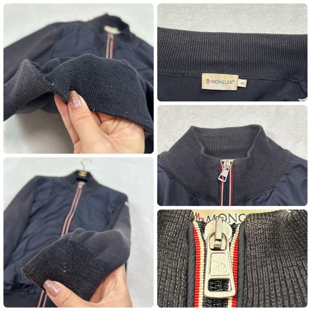 I625 S モンクレール 切り替え ブルゾン ネイビー メンズ I625 S モンクレール 切り替え ブルゾン ネイビー メンズ - メルカリ