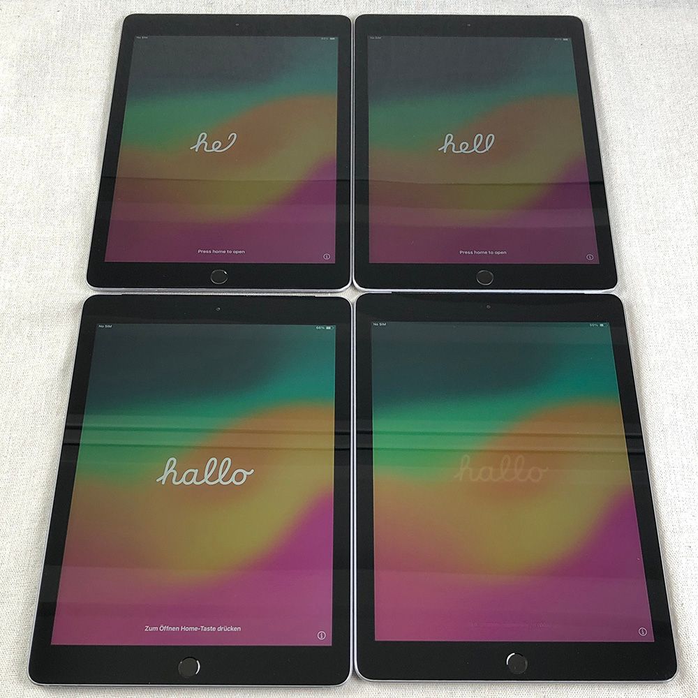 ◆ジャンク品 本体のみ◆ 4点セット Apple iPad 第6世代 Wi-Fi Cellular 128GB A1954 目立つキズ 不具合あり 他 |TL-JUNK-250740