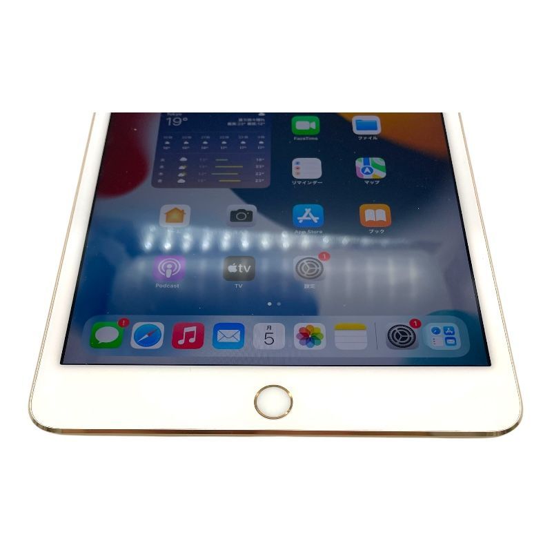 MK752J/A iPad mini 4 Wi-Fi Cellular 64GB Gold Retina SIMフリー